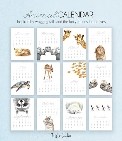 2024 Desk Calendar: Original