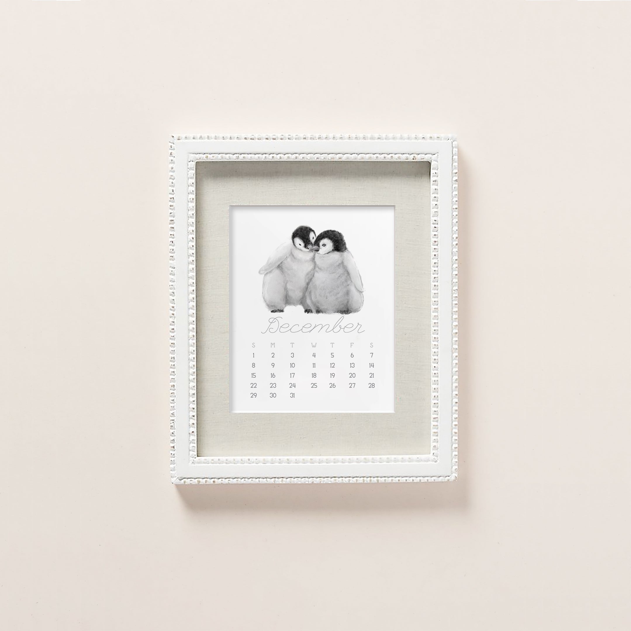 2026 Desk Calendar: Ocean Animal