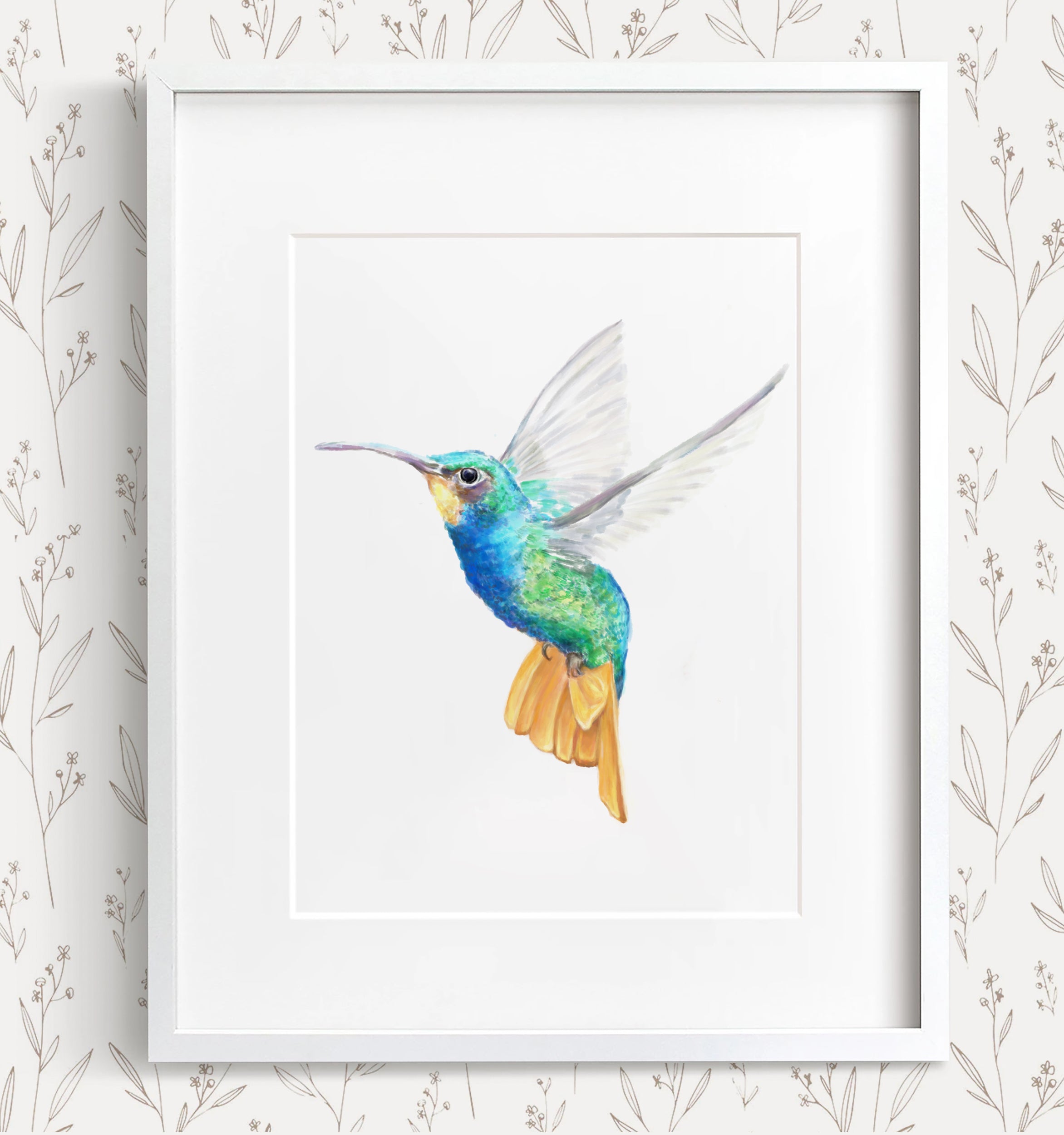 Hummingbird Art Print