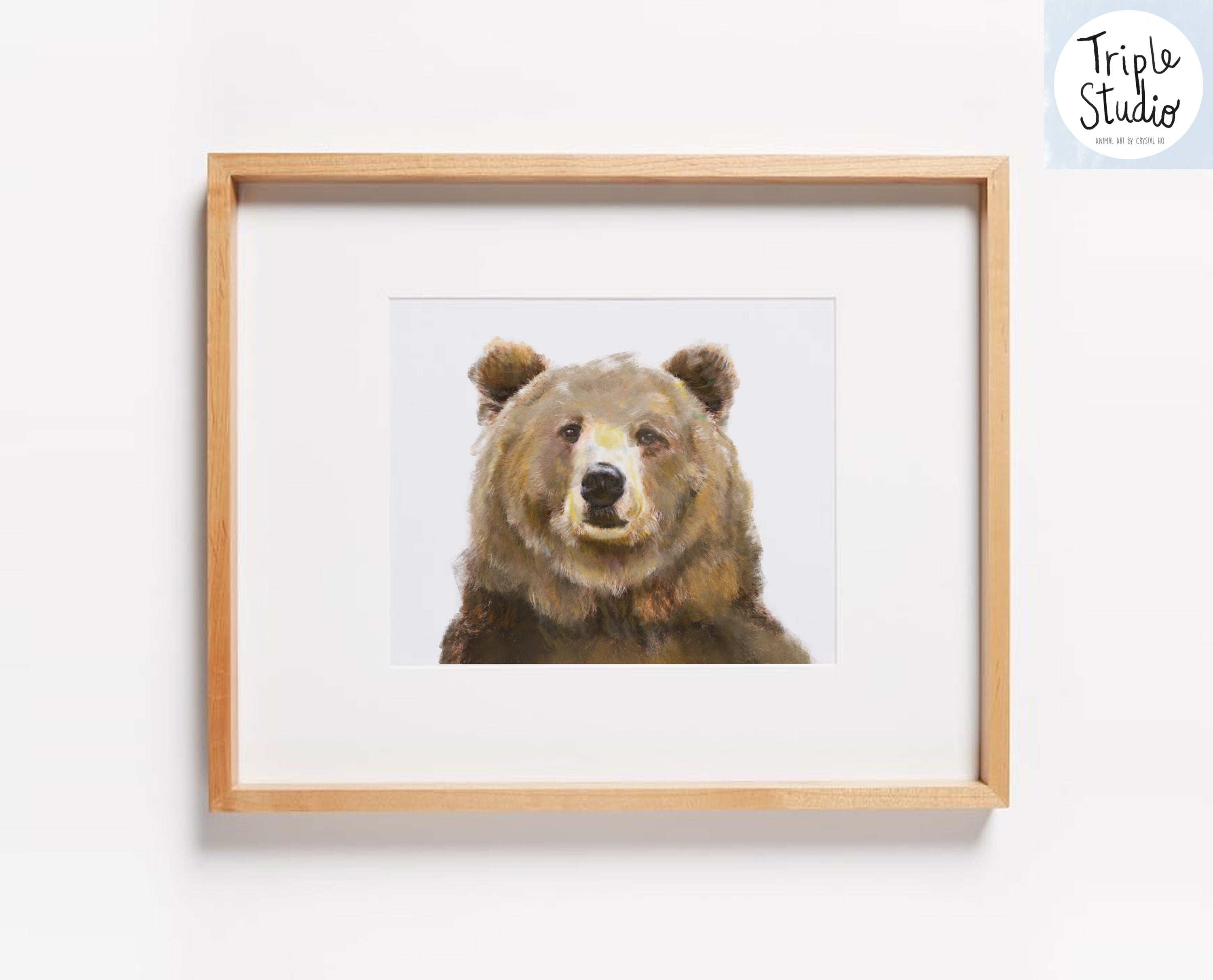 Grizzly Bear Art Print