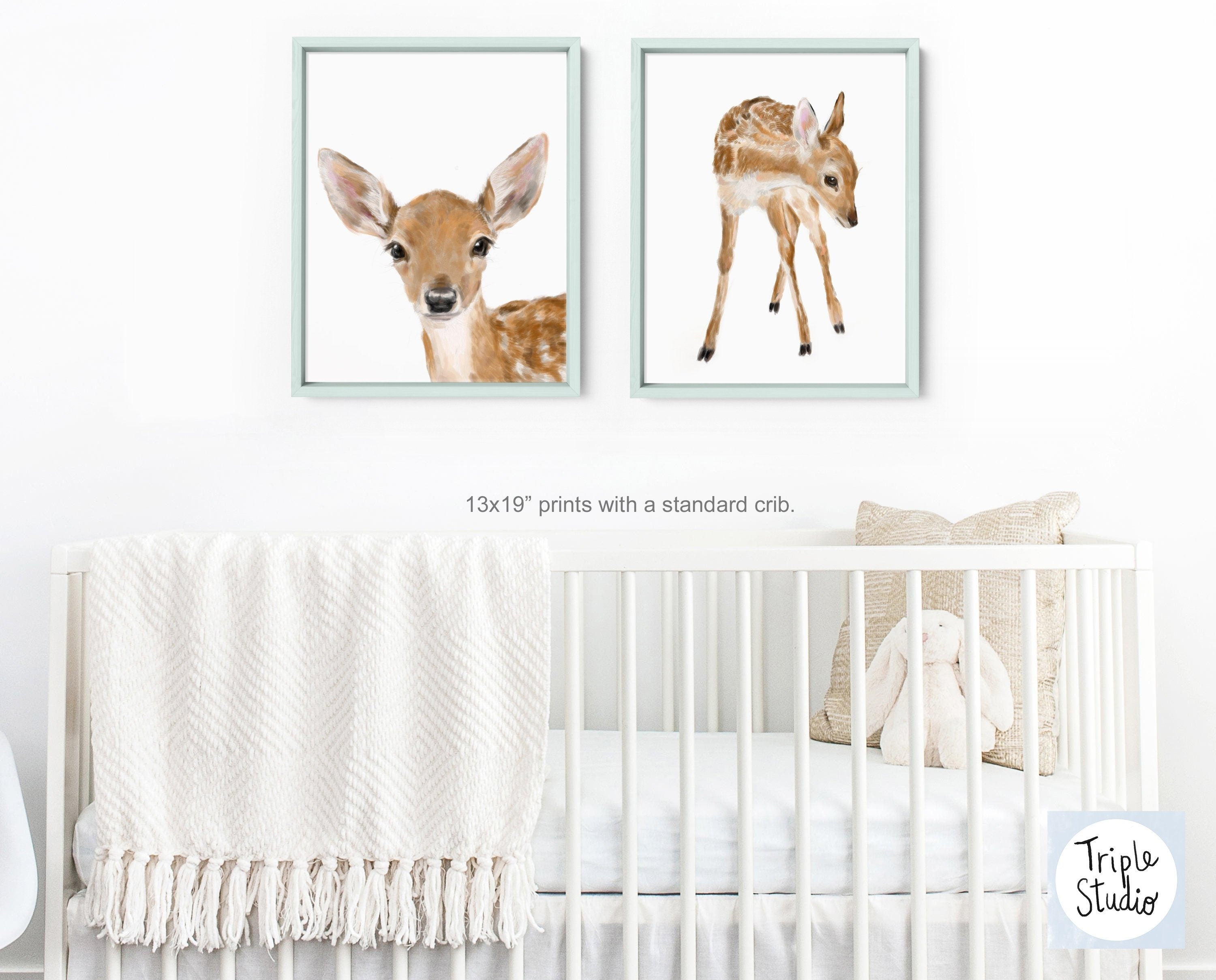 Forest Fawn Art Print