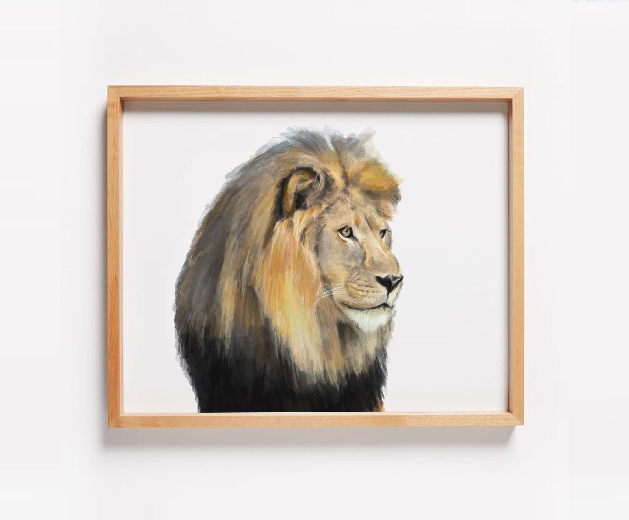 Lion Art Print