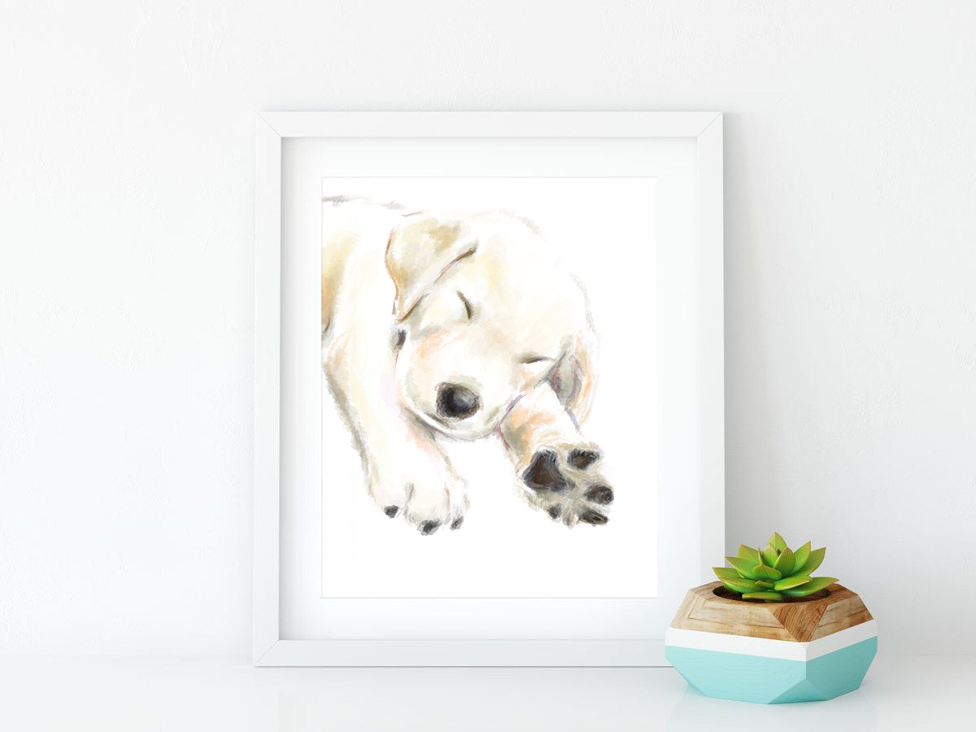 Puppy Art Print