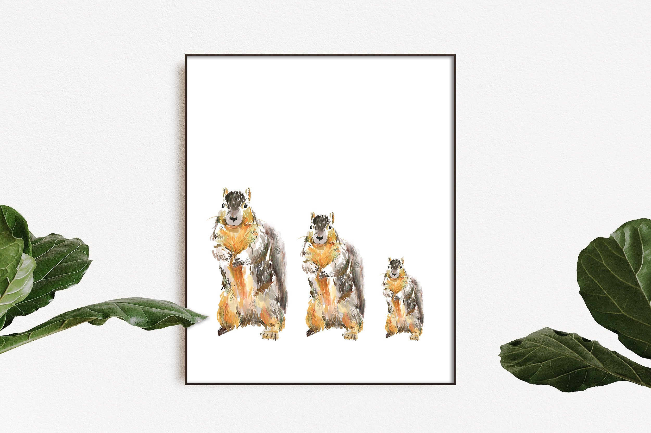 Squirrel Art Print