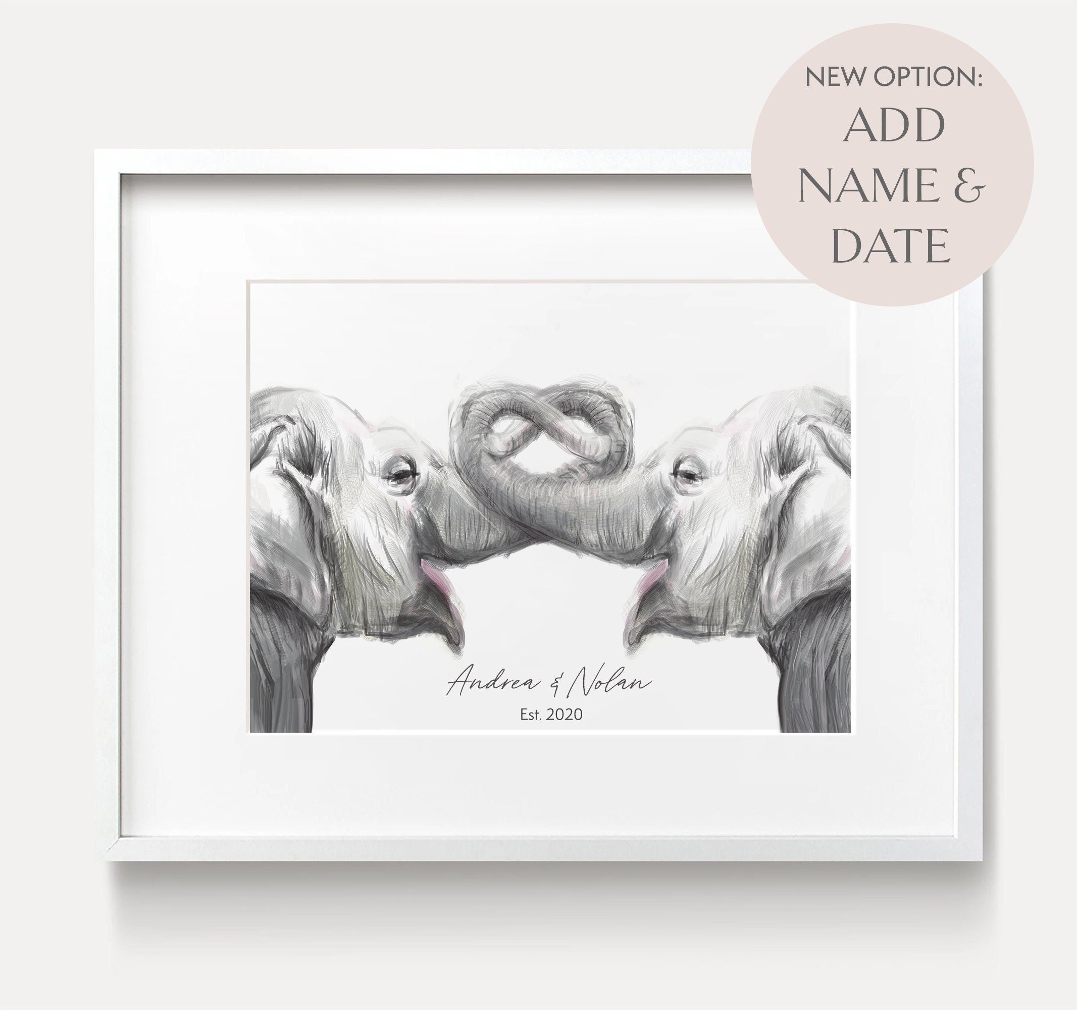 Elephant Art Print