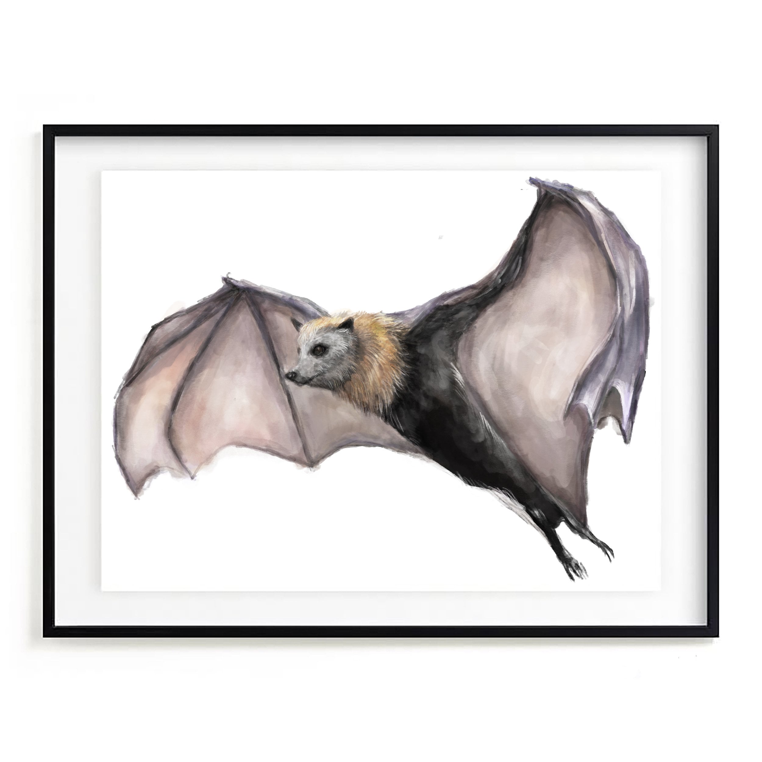 Bat Art Print