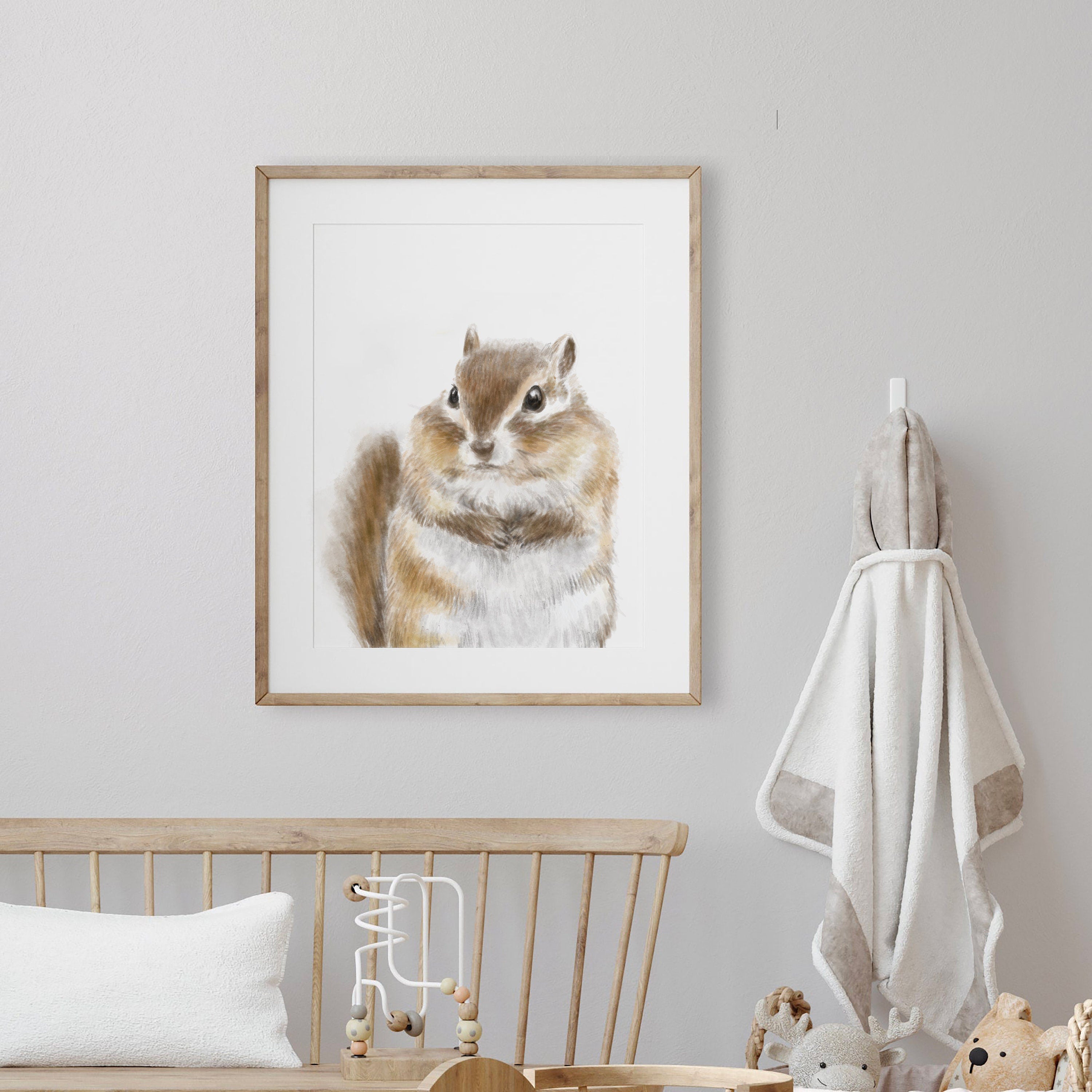 Chipmunk Art Print