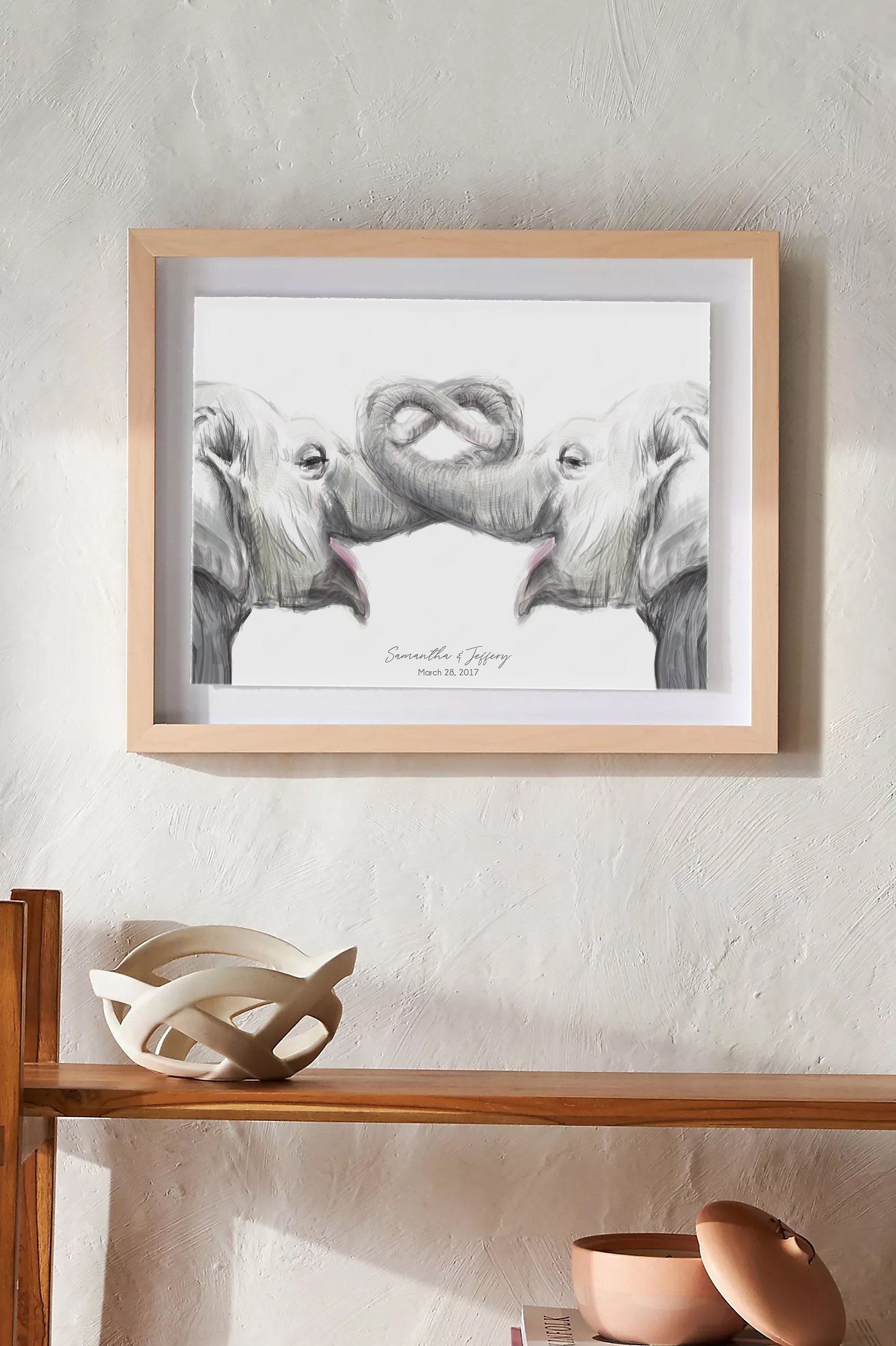 Elephant Art Print
