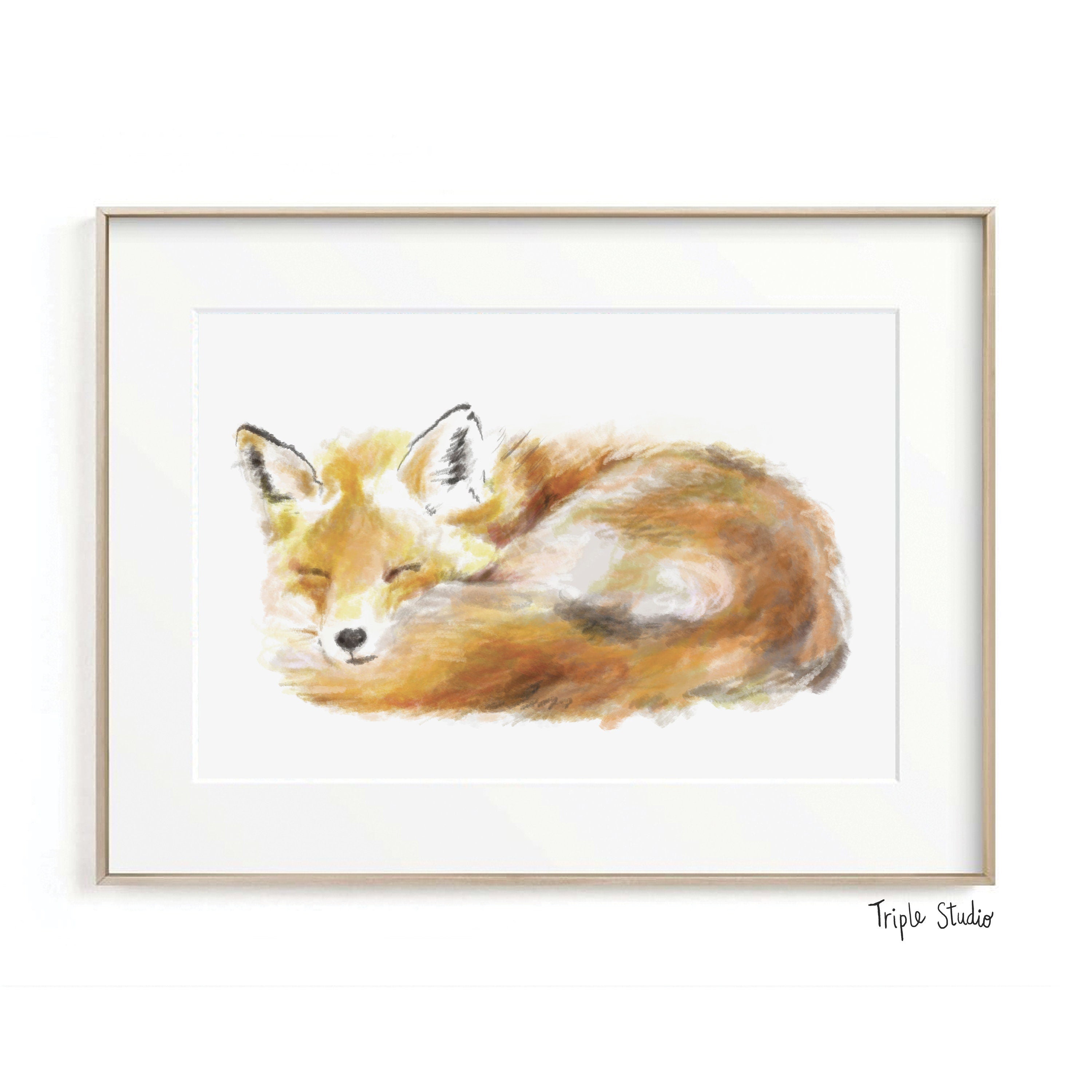 Fox Art Print
