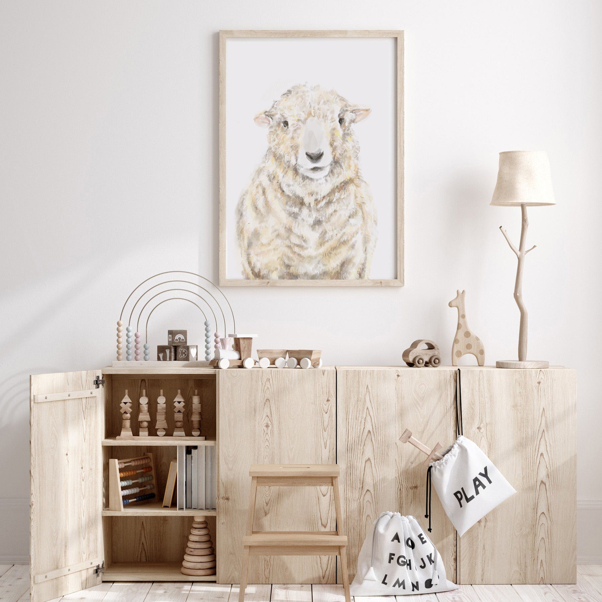 Sheep Art Print