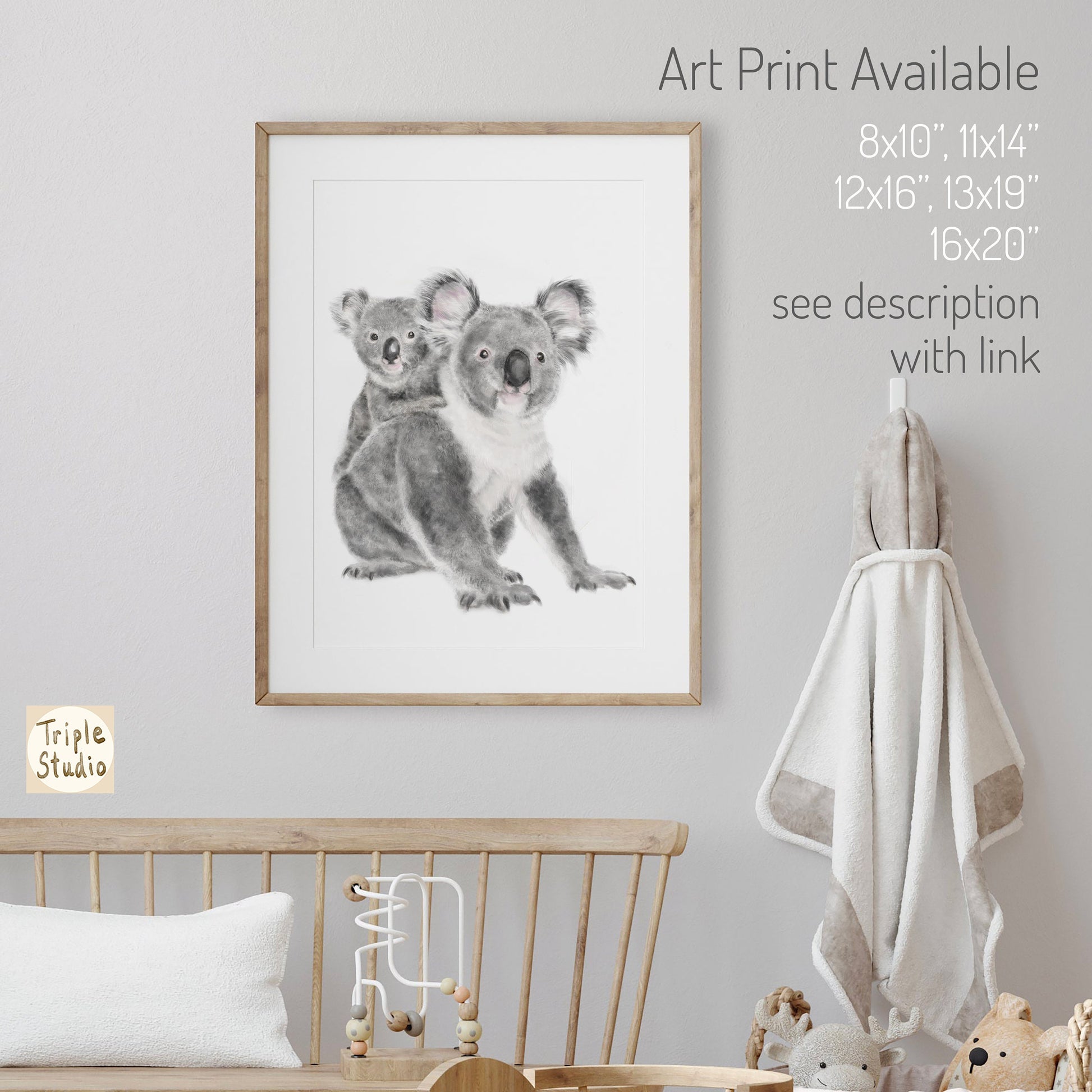 Koala Joey and Mom Card