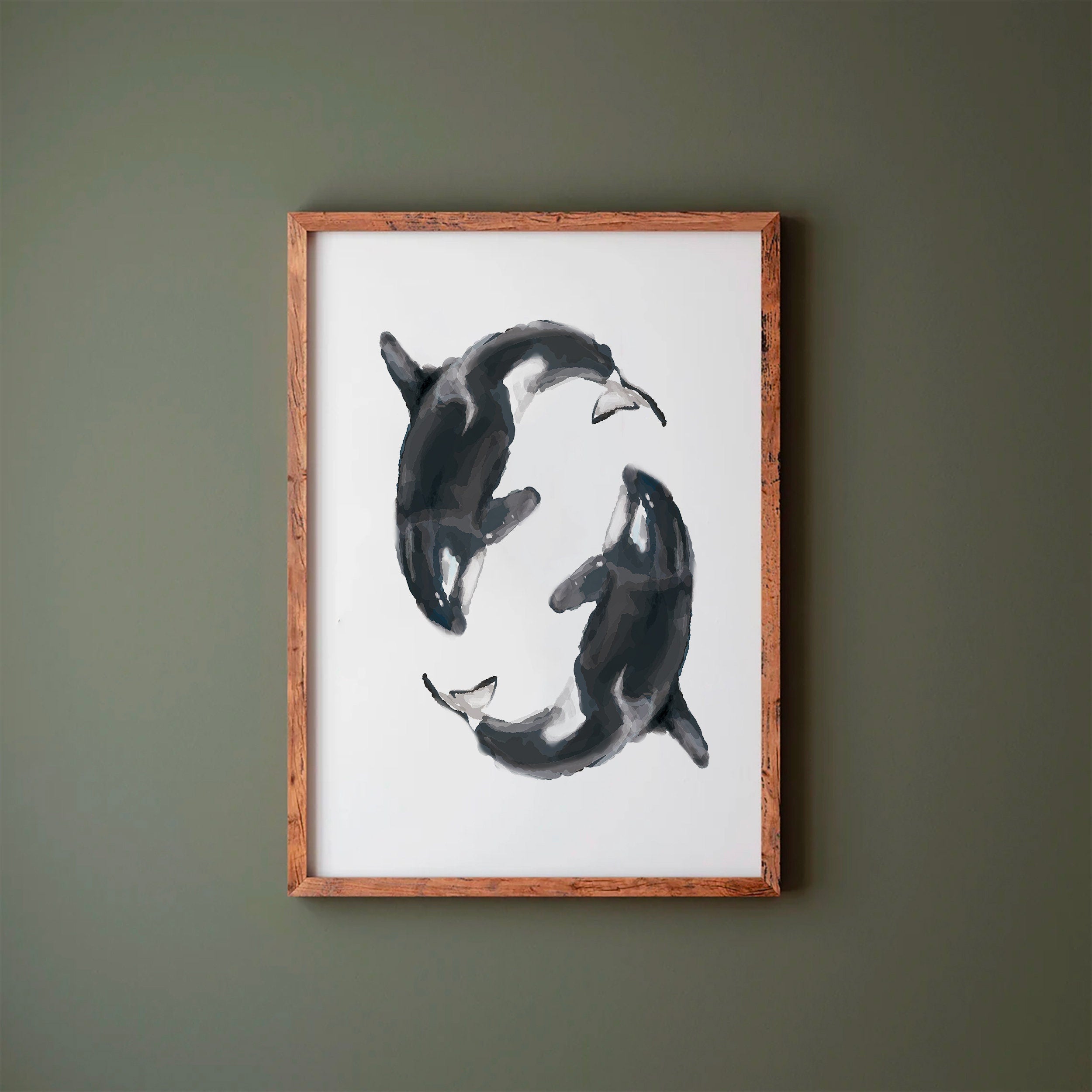 Whale Art Print