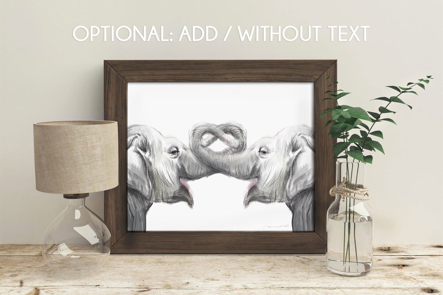Elephant Art Print