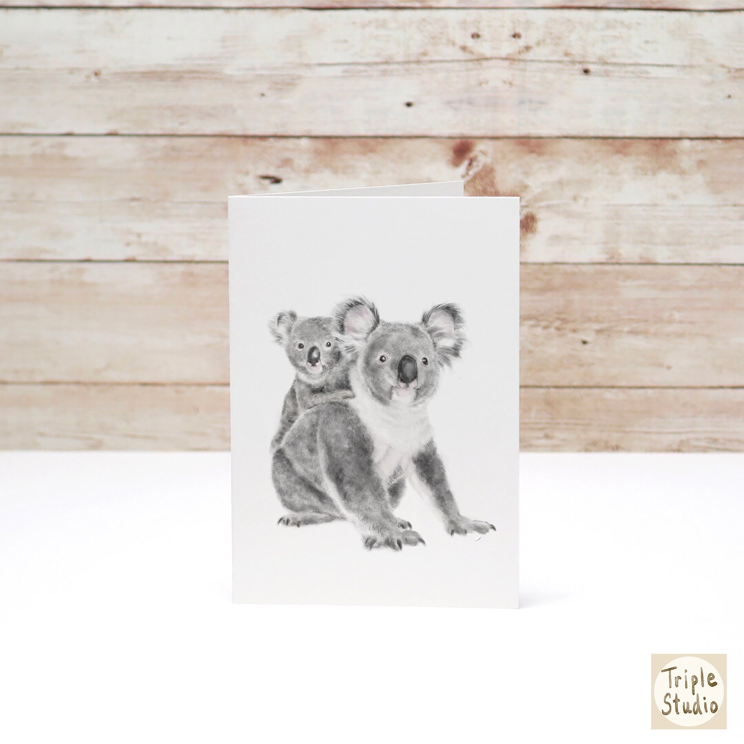 Koala Joey and Mom Card