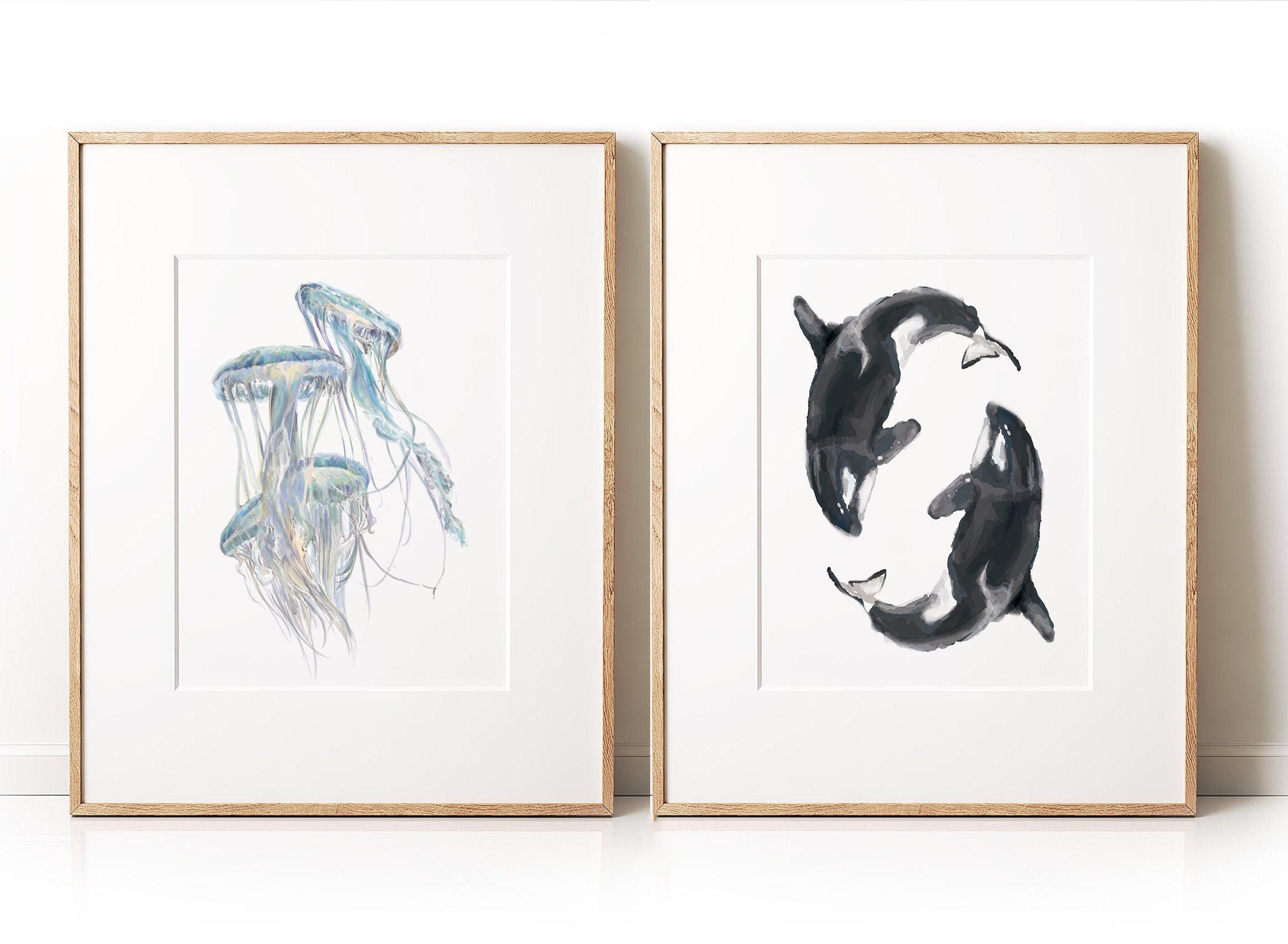 Whale Art Print