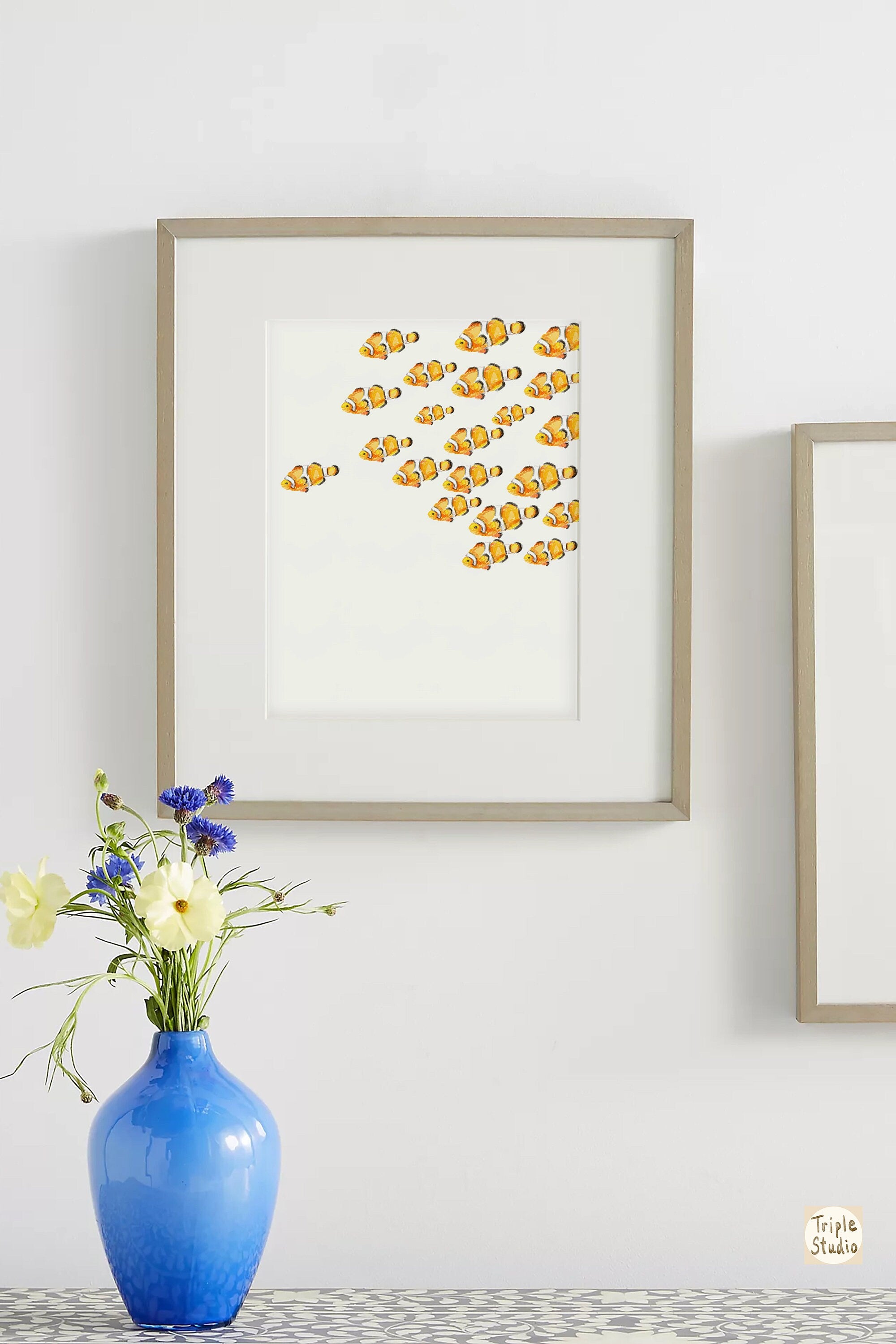 Fish Art Print ( Clown Fish)