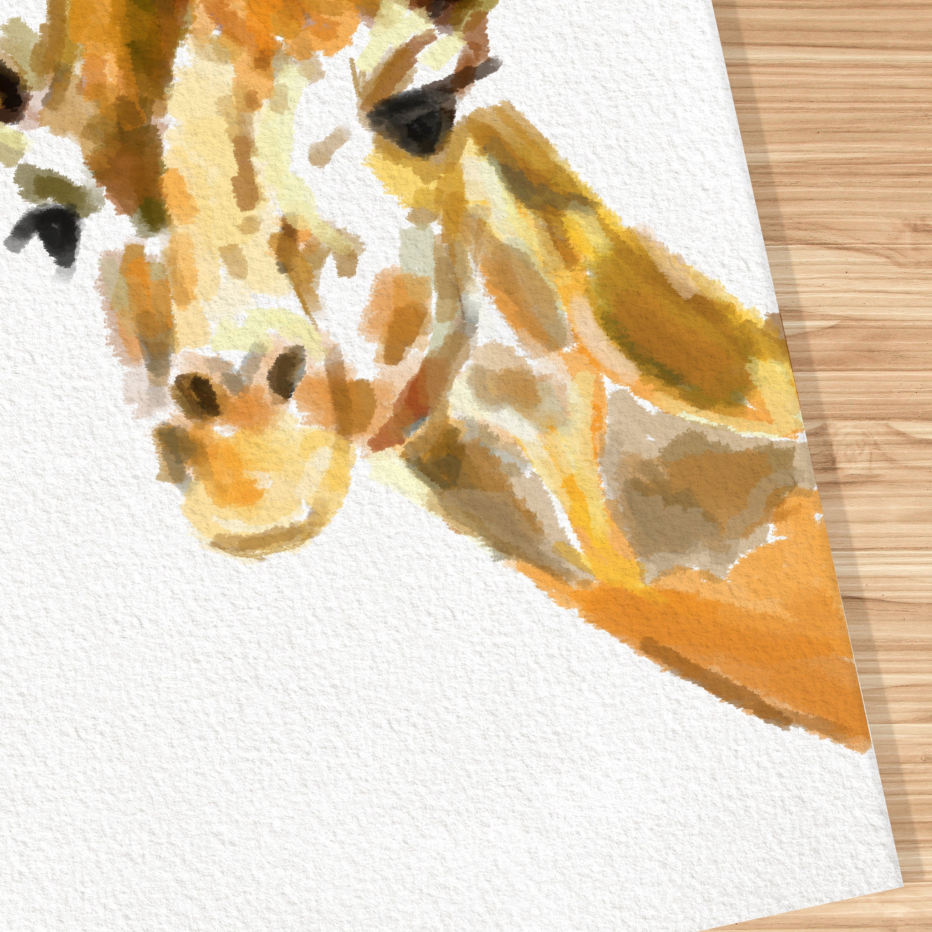 Giraffes Art Print