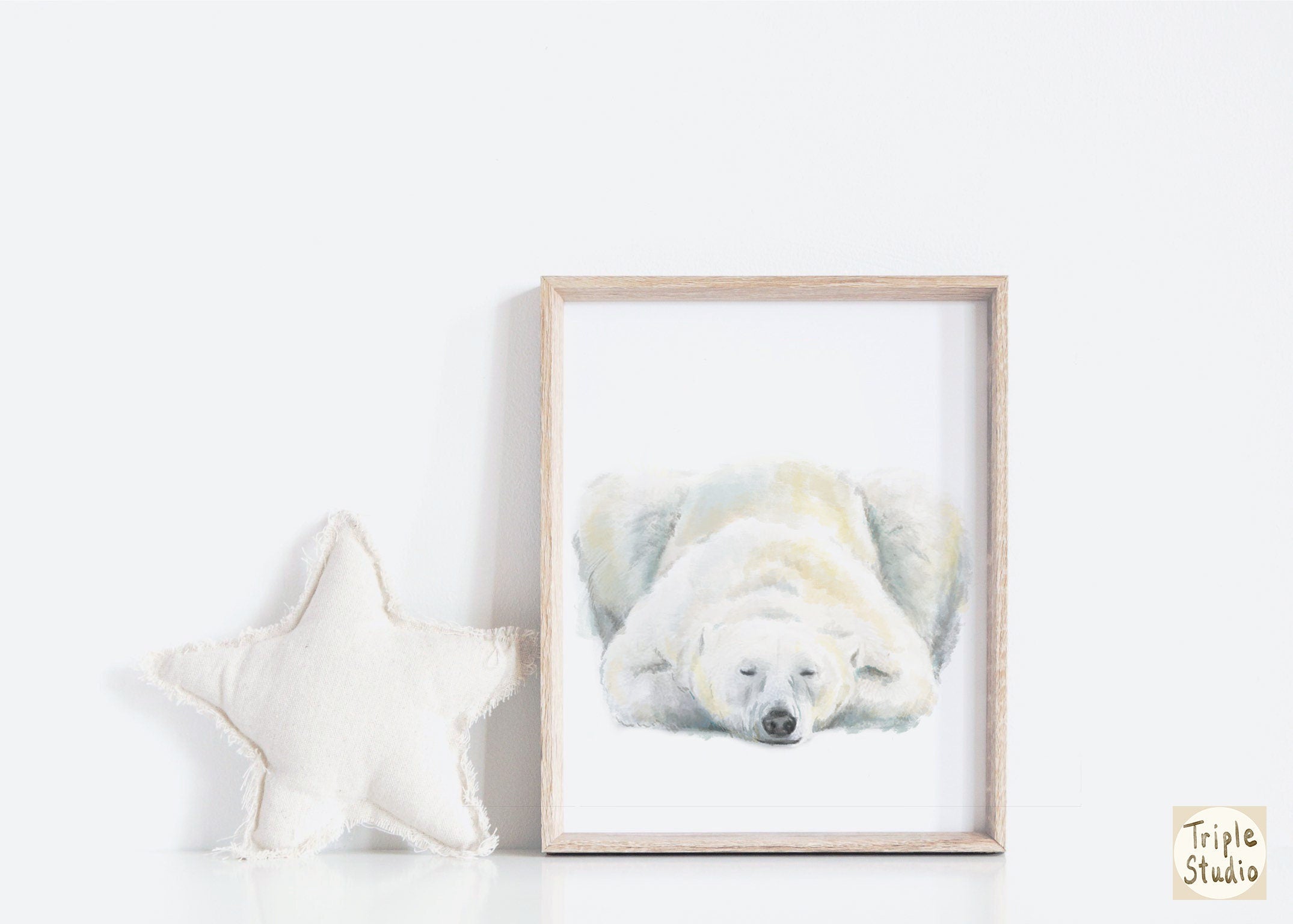 Polar Bear Art Print
