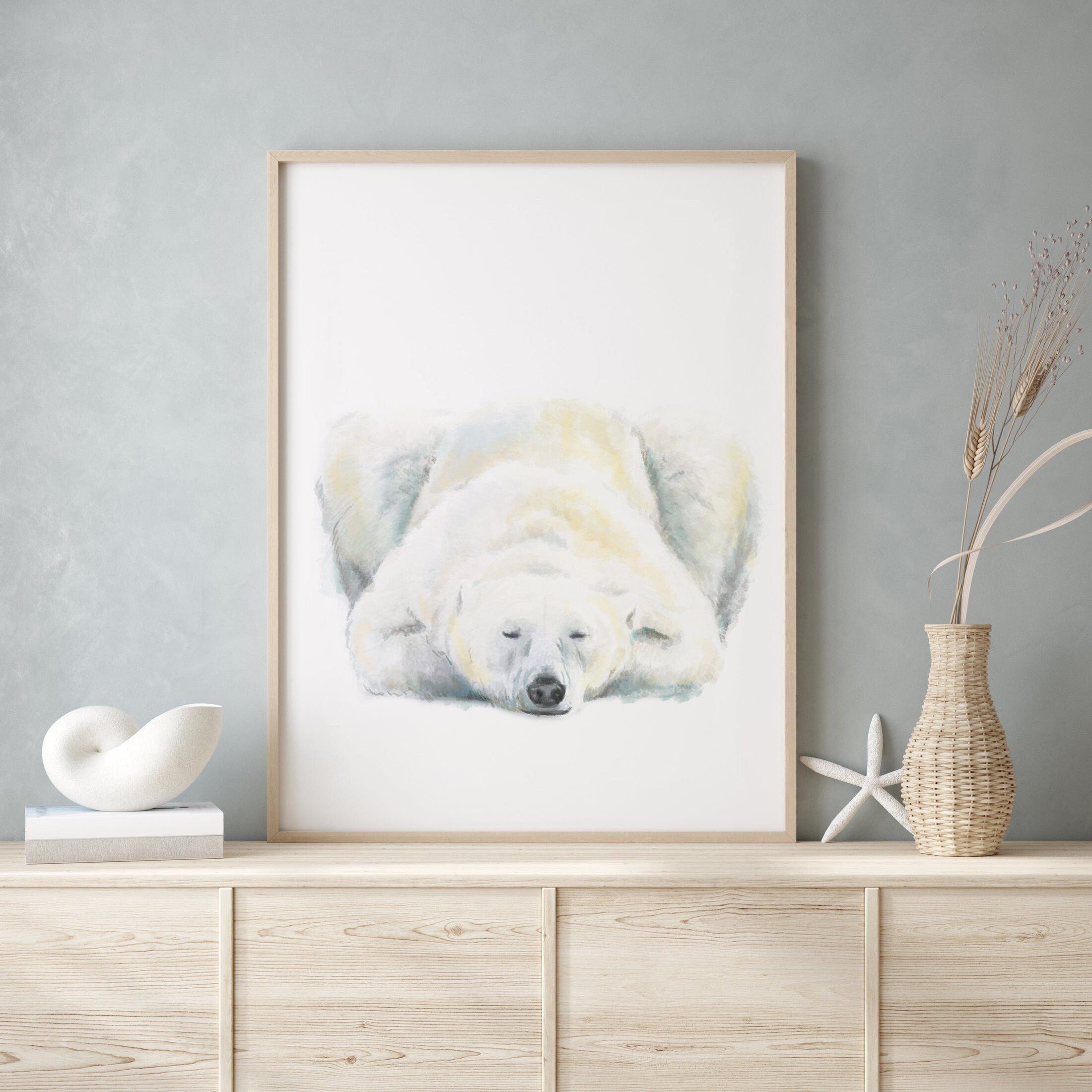 Polar Bear Art Print