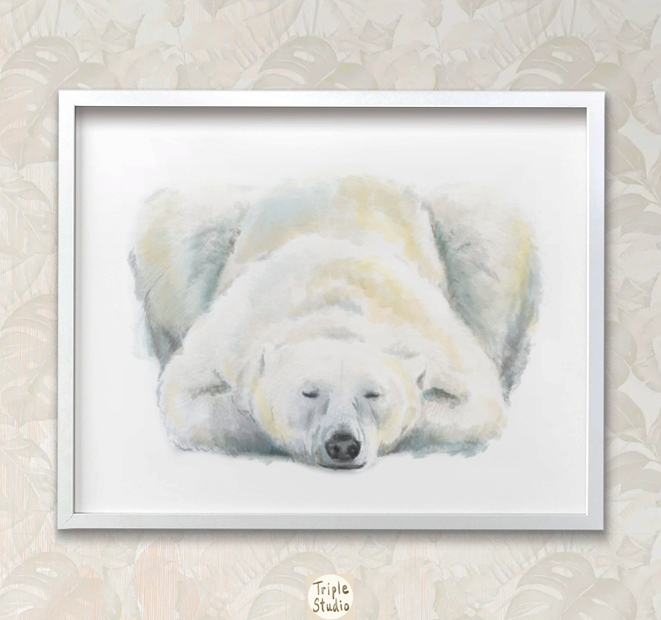 Polar Bear Art Print