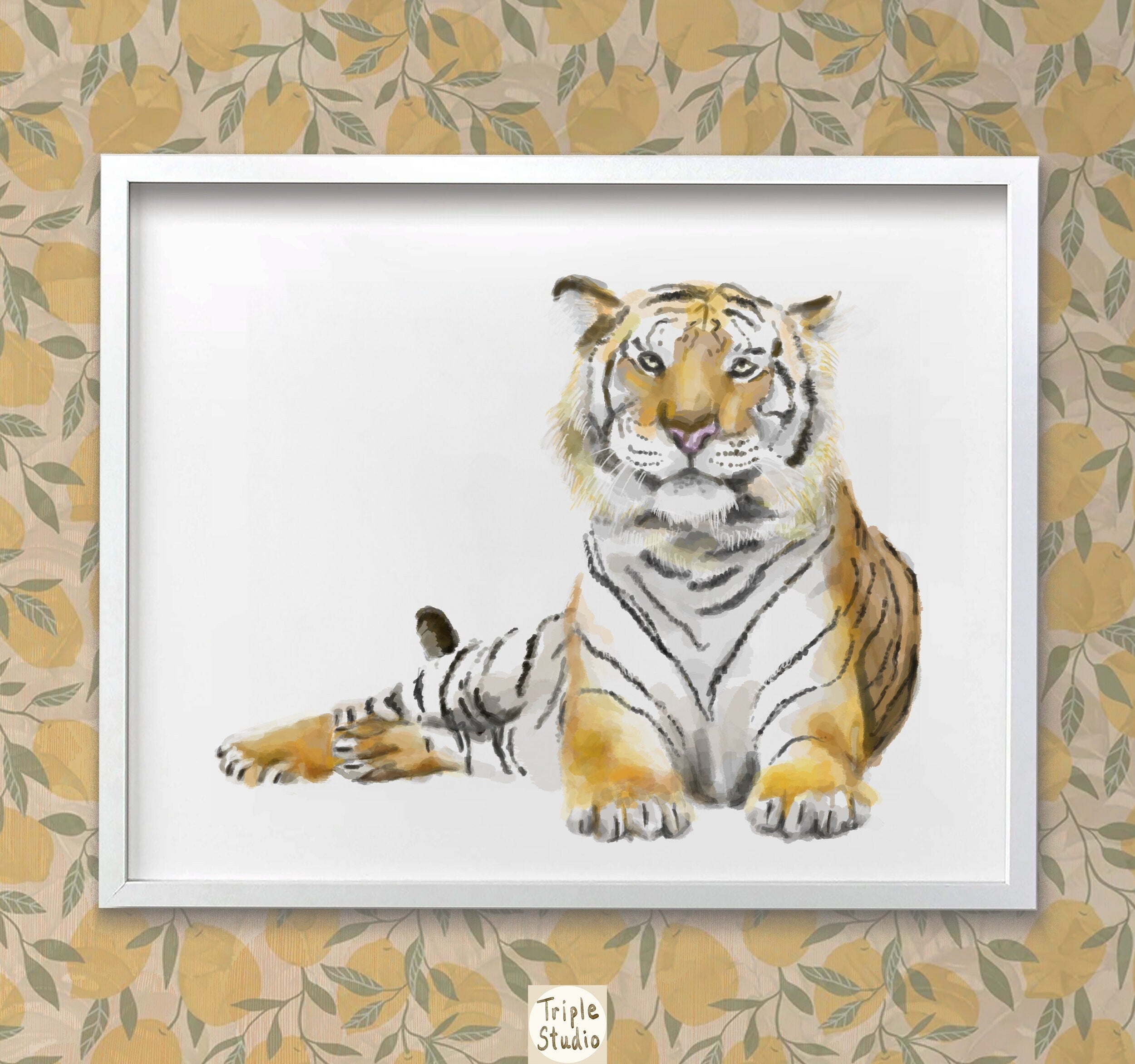 Tiger Art Print