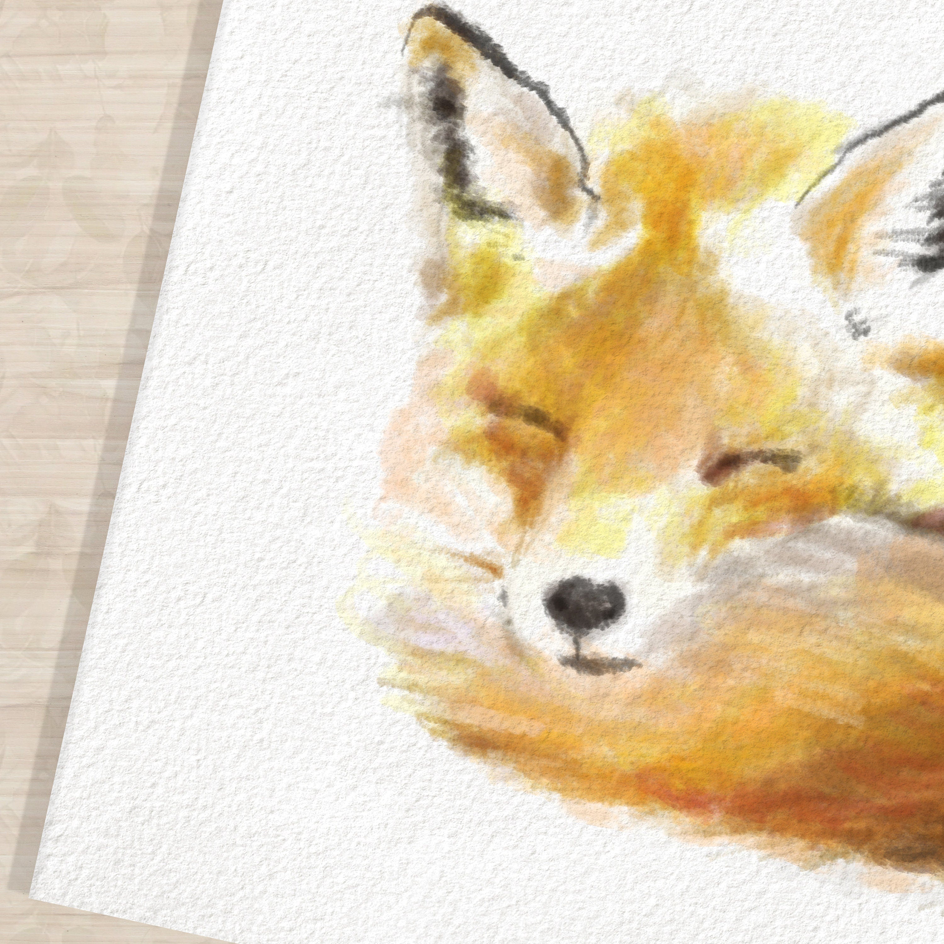 Fox Art Print