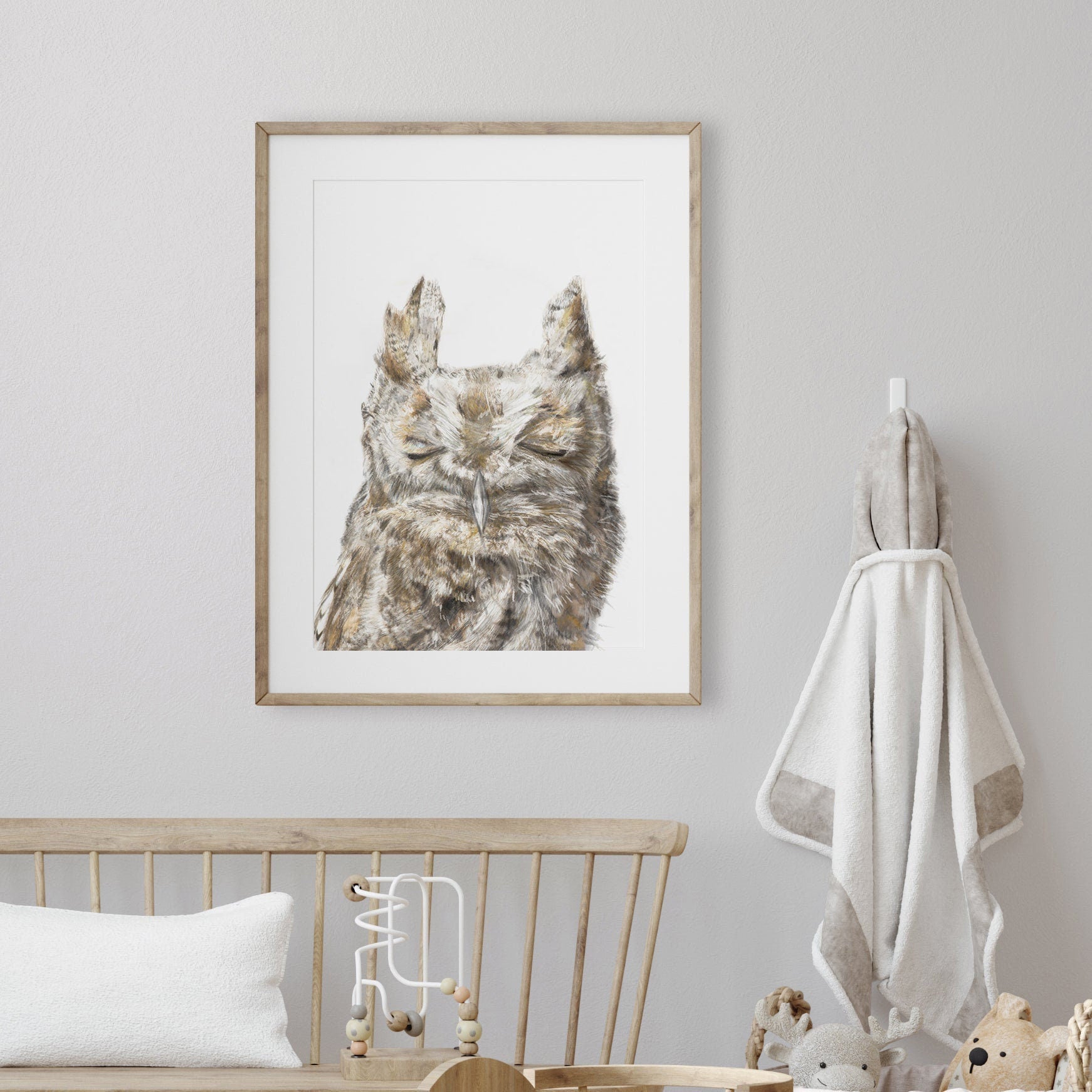 Burrowing Owl Art Print