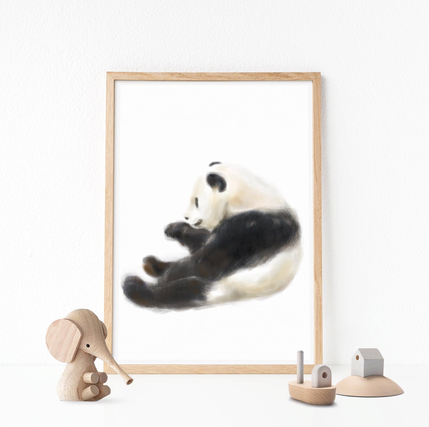 Panda Art Print
