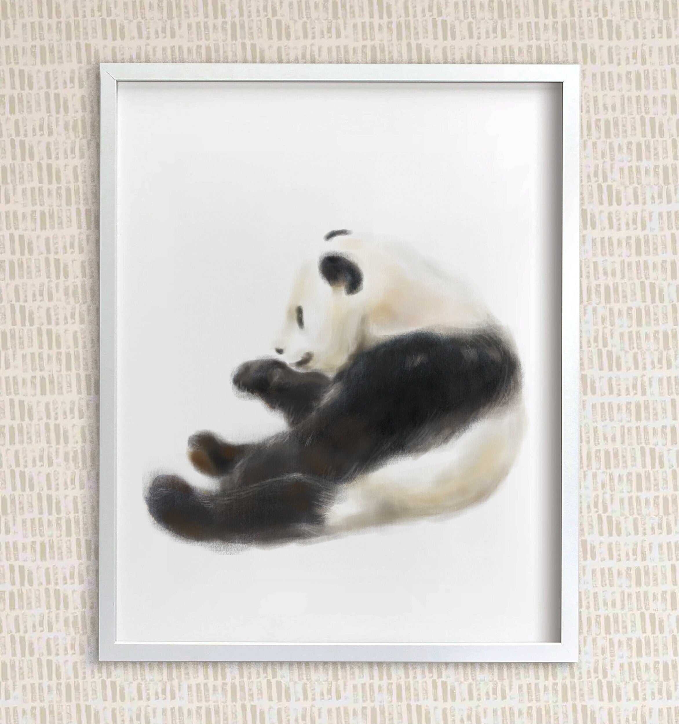 Panda Art Print