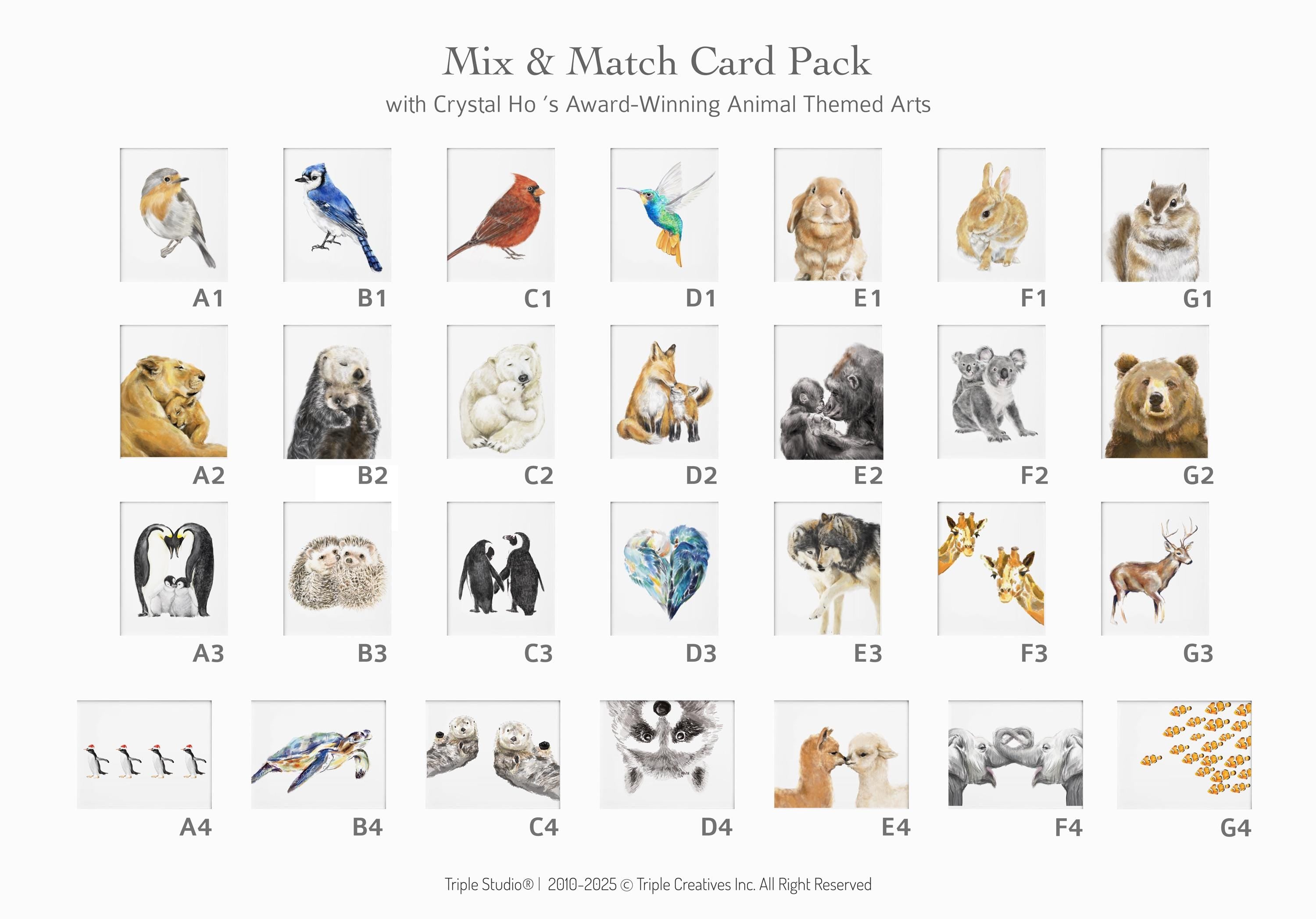 Cats Snuggle in Love Card