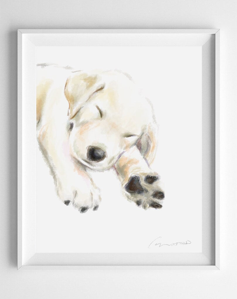 Puppy Art Print