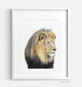 Lion Art Print