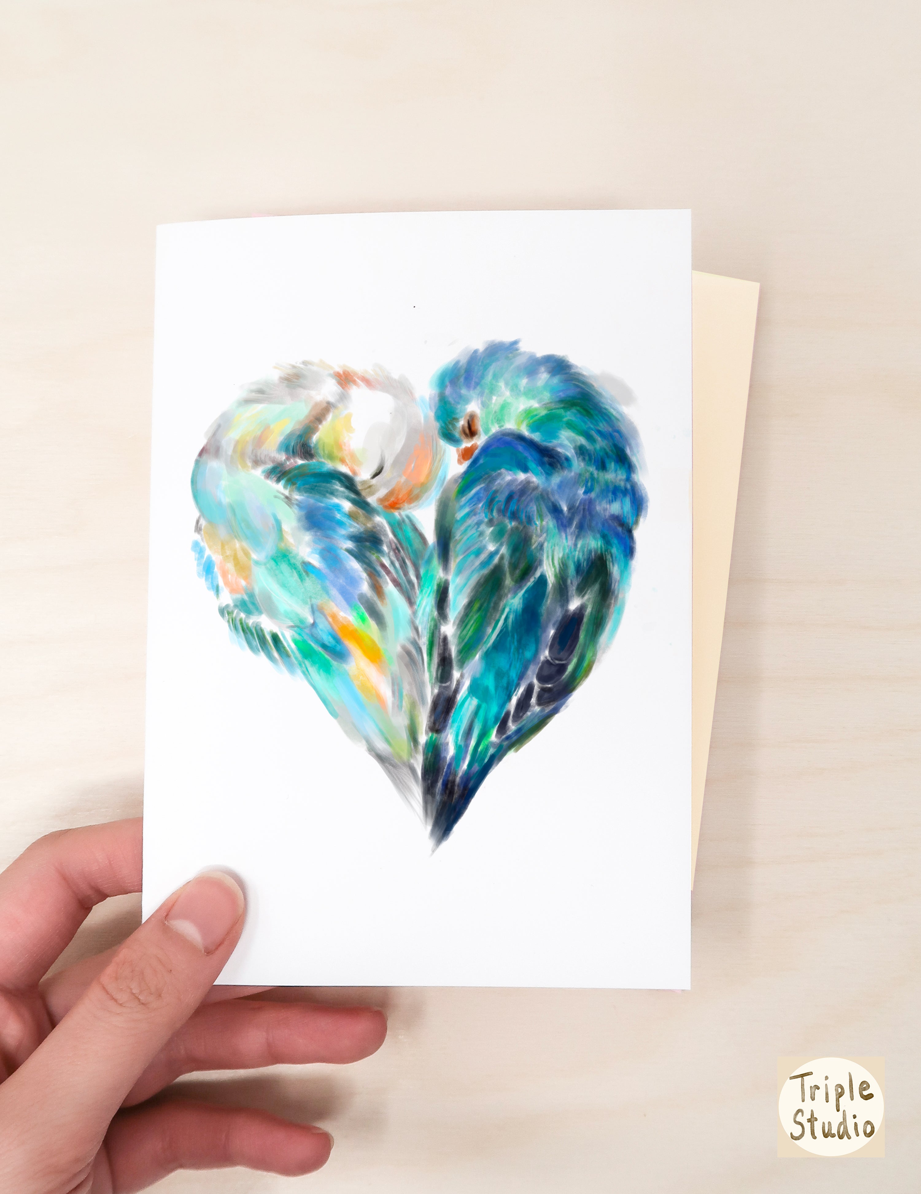 Lovebird Card