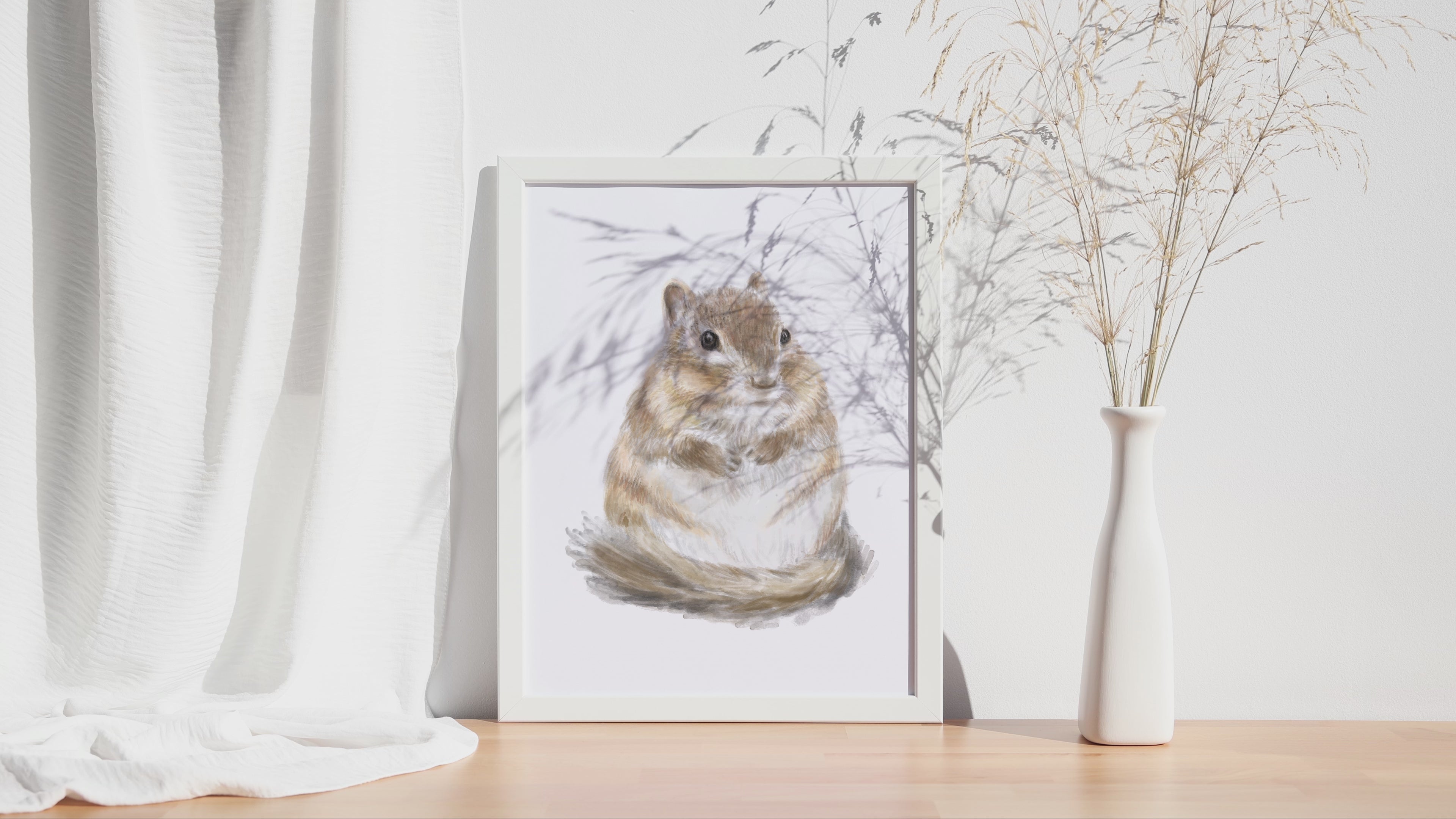 Chipmunk Art Print