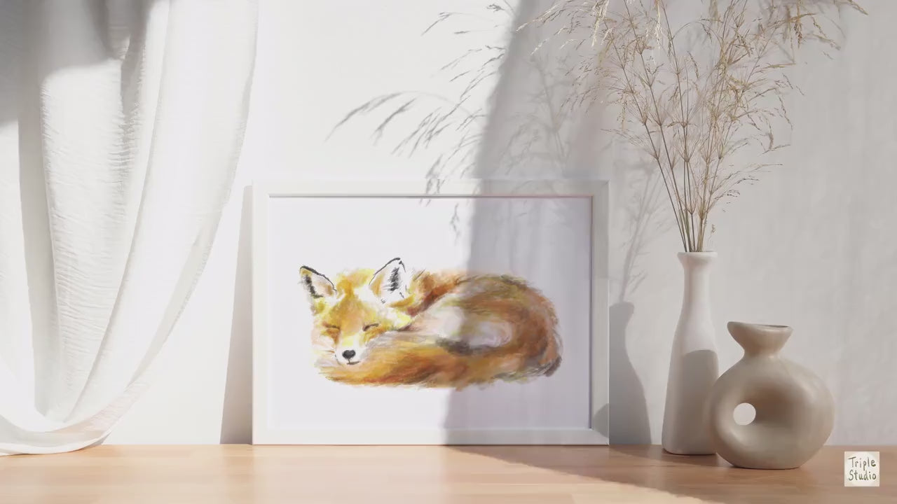 Fox Art Print