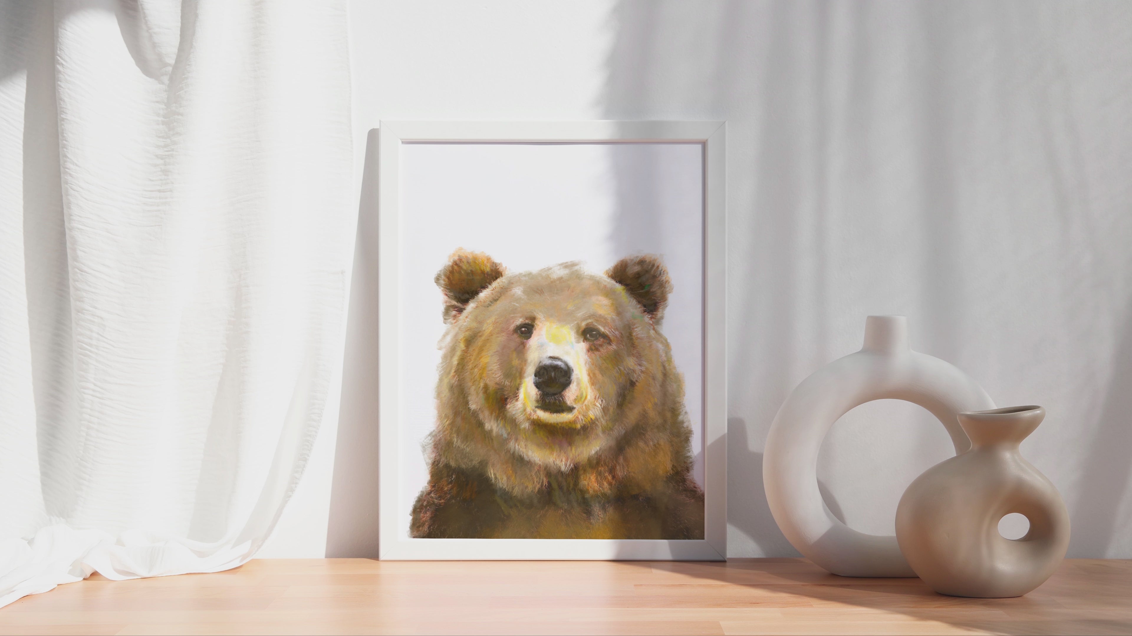 Grizzly Bear Art Print