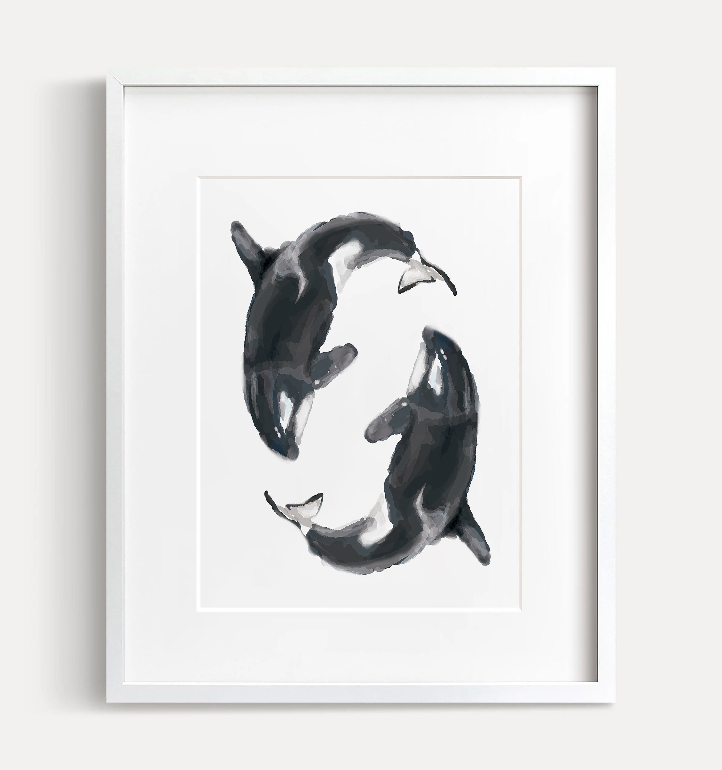 Whale Art Print
