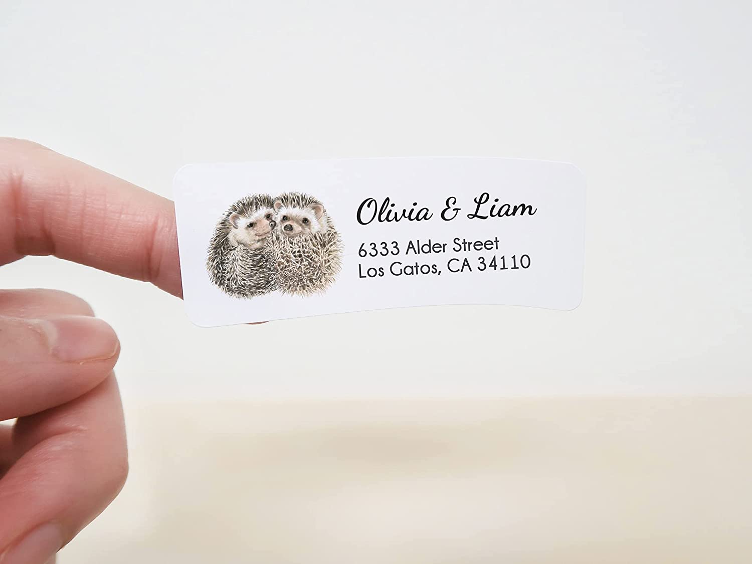 Hedgehogs Personalized Address Labels