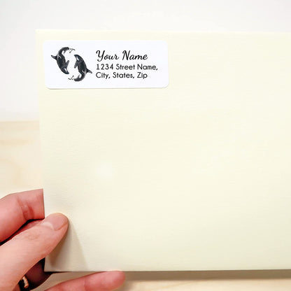 Whale Personalized Address Label