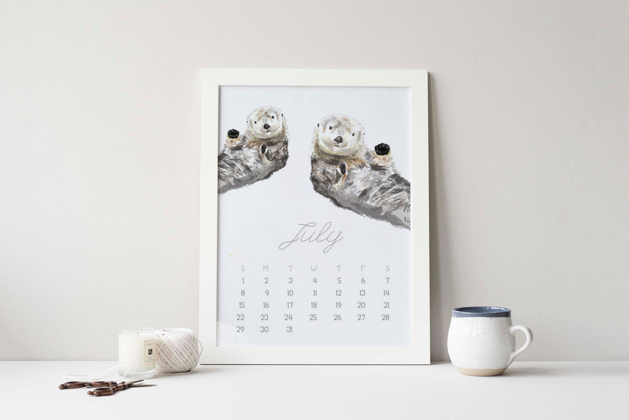 2026 Desk Calendar: Original