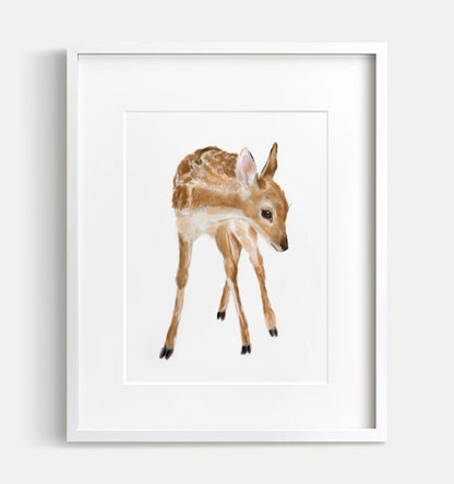 Forest Fawn Art Print