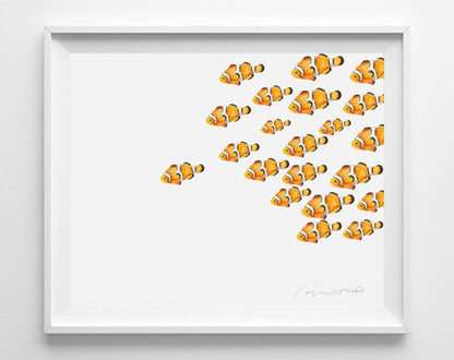 Nemo Clownfish Art Print