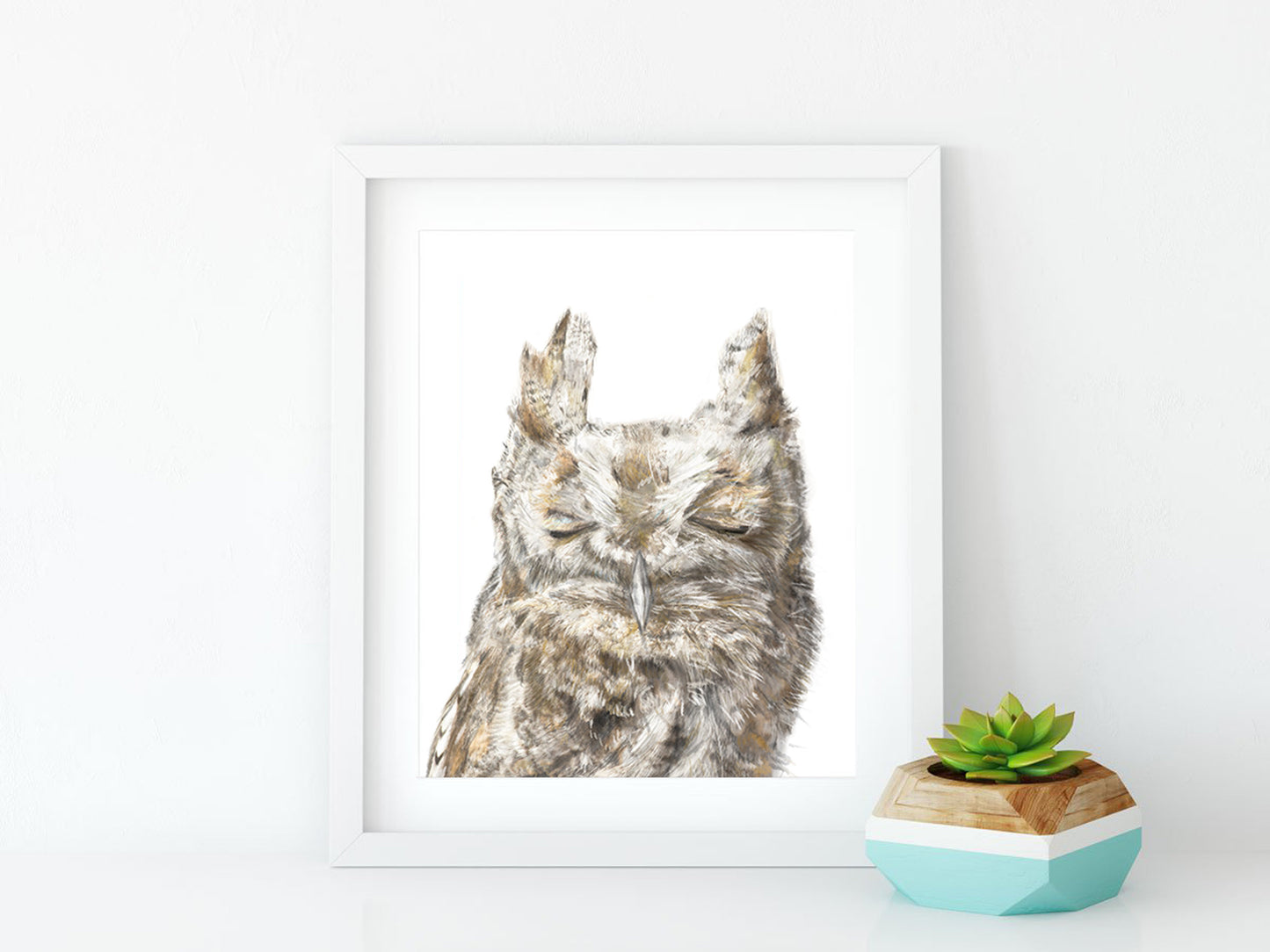 Burrowing Owl Art Print