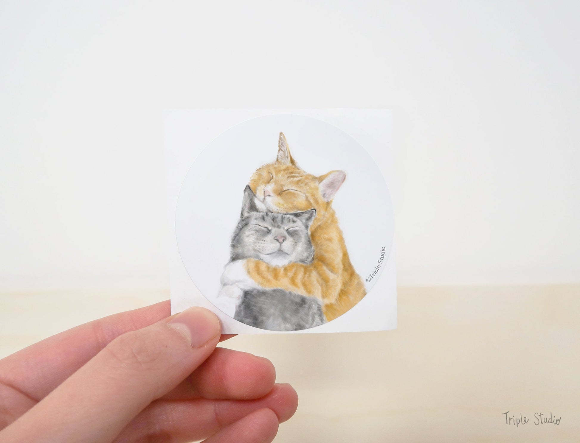 Cats in Love Card