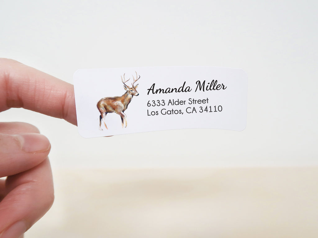 Deer Personalized Address Label