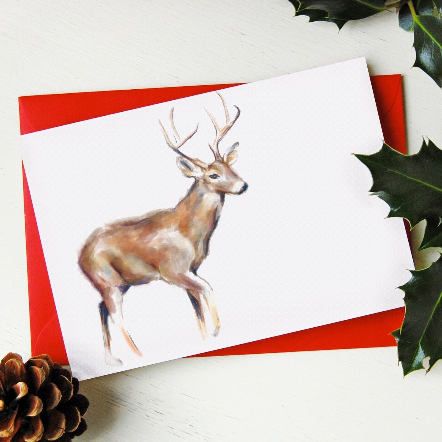 Christmas Deer Card