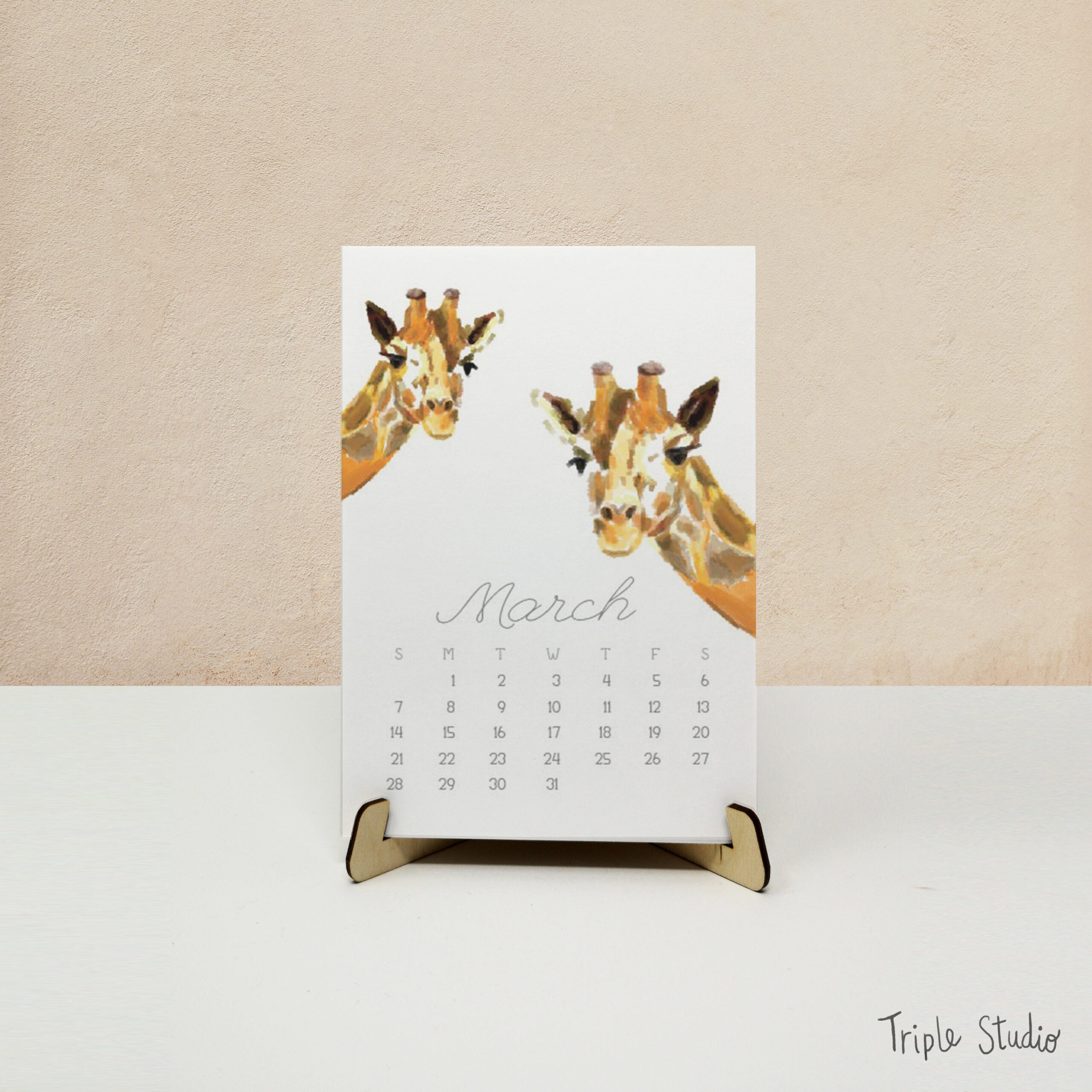 2026 Desk Calendar: Original