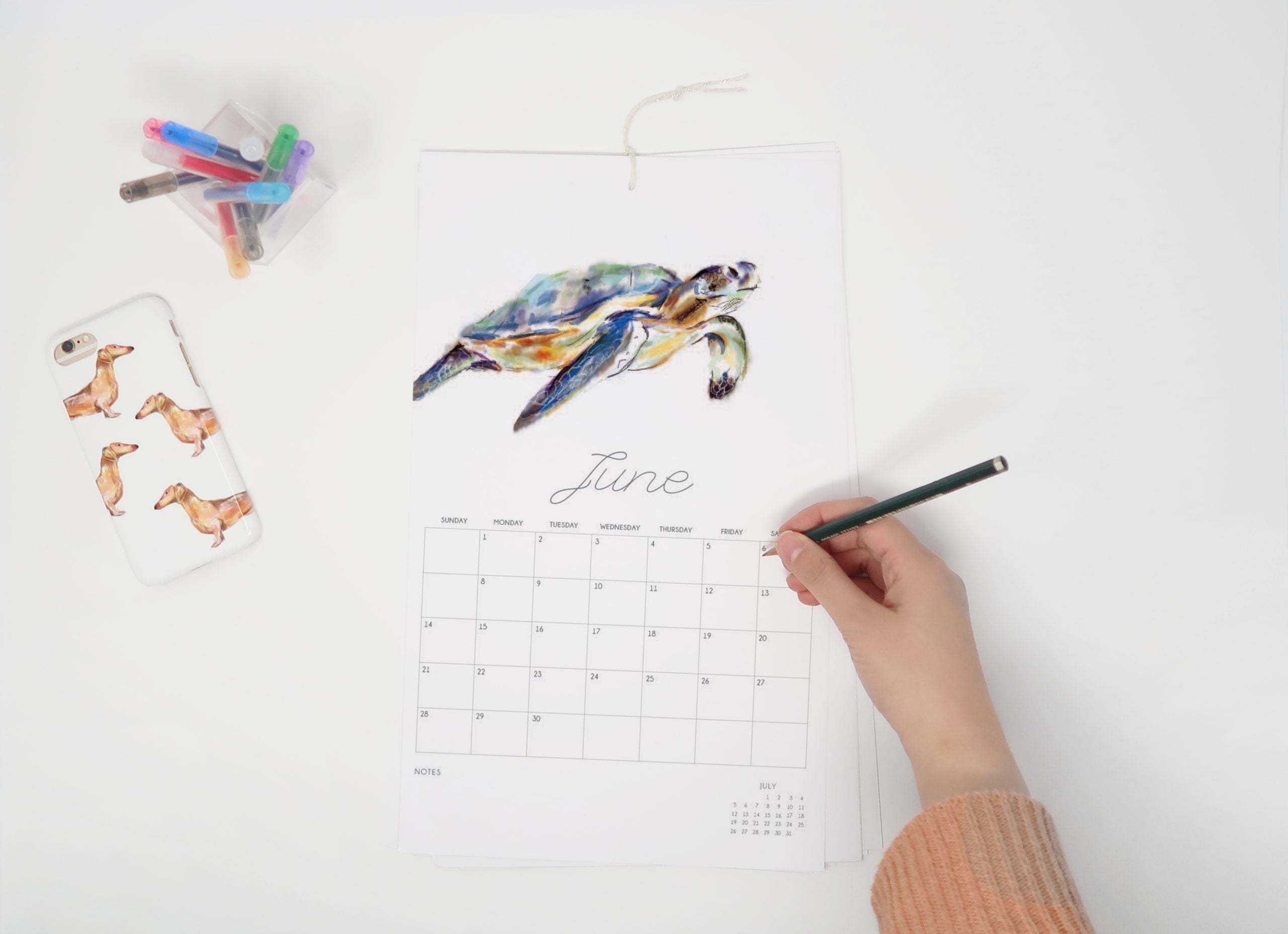 2027 Wall Calendar: Original